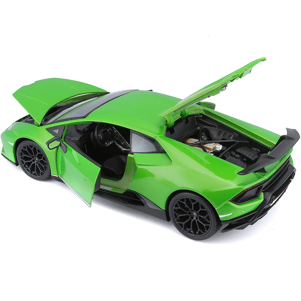 Maisto Special Edition 2019 Lamborghini Huracan Perfomante 1:18 Scale Diecast Model Green by Maisto 31391 - Image 5