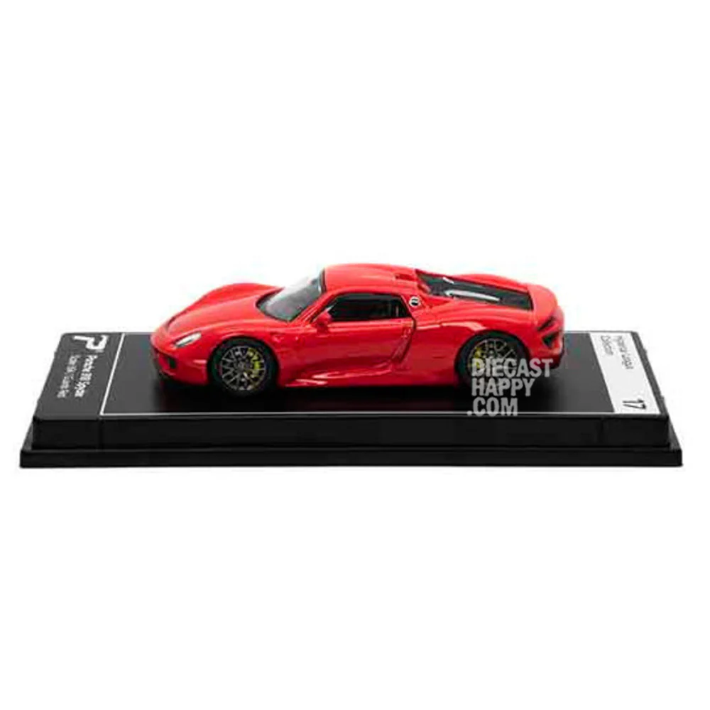 2015 Porsche 918 Spyder 1:64 Scale Diecast Model Red by PosterCars - Image 2