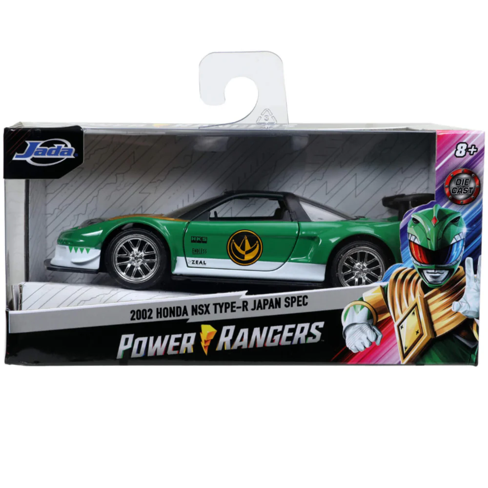 Power Rangers 2002 Honda NSX Type R 1:32 Scale Diecast Model by Jada 31843 - Image 5
