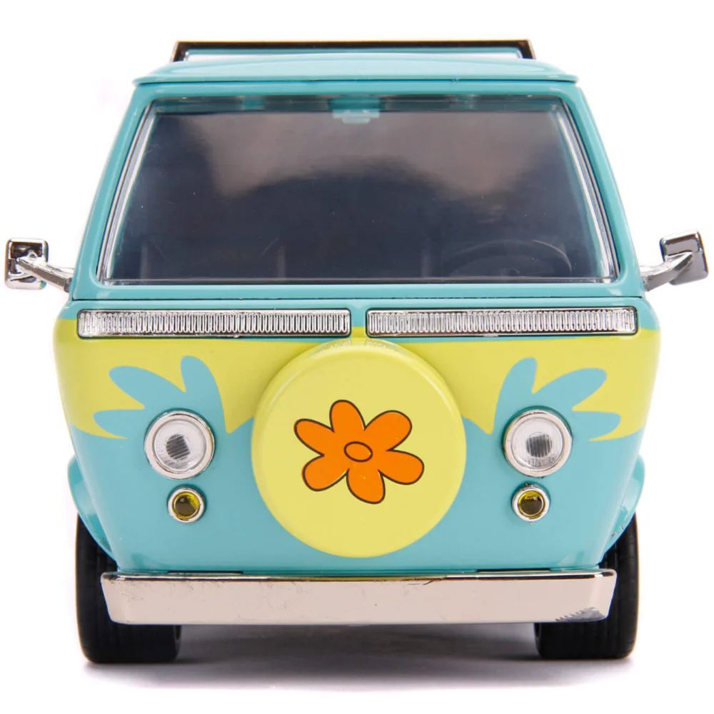 Scooby Doo Mystery Machine 1:24 Scale Diecast Model with Shaggy and Scooby Figure by Jada 31720 - Image 2