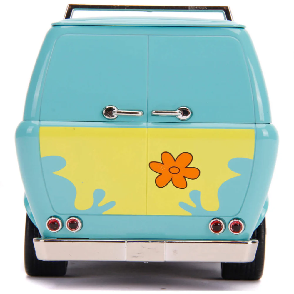 Scooby Doo Mystery Machine 1:24 Scale Diecast Model with Shaggy and Scooby Figure by Jada 31720 - Image 3